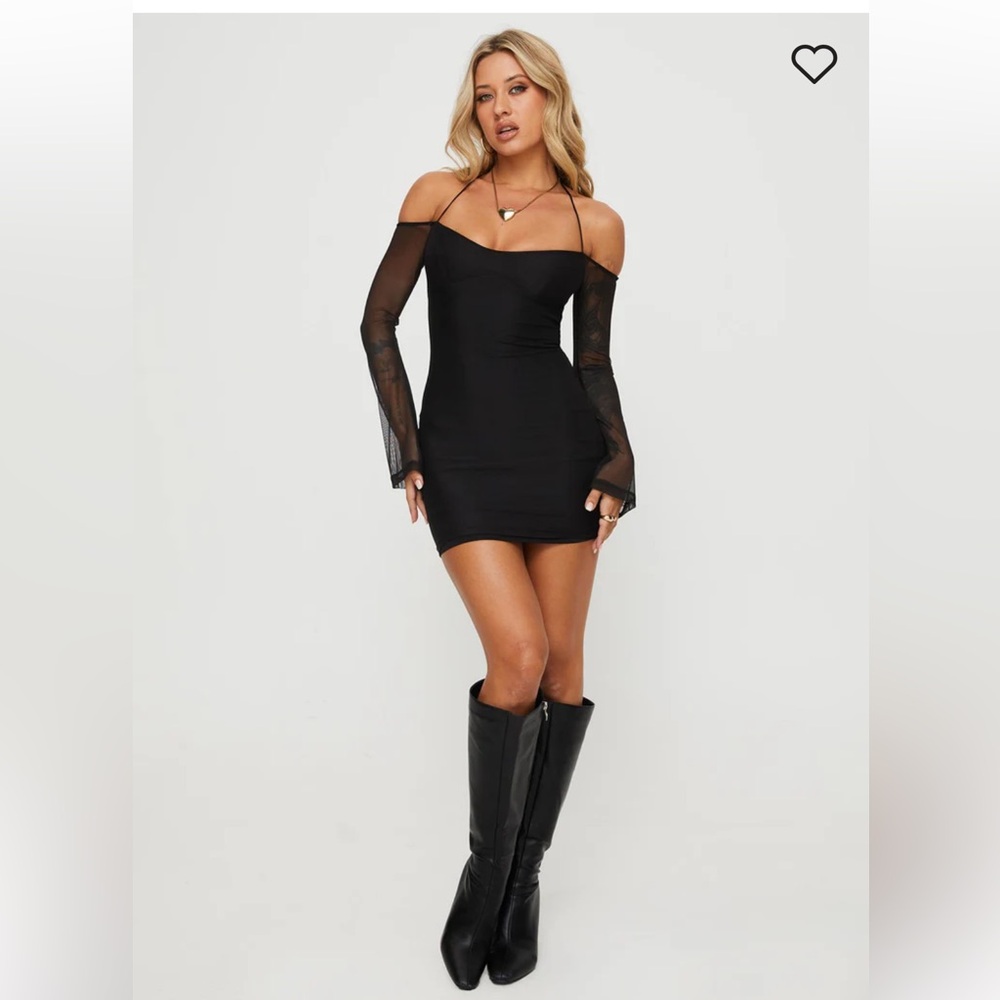 Off Shoulder Mini Dress - Picture 3 of 6